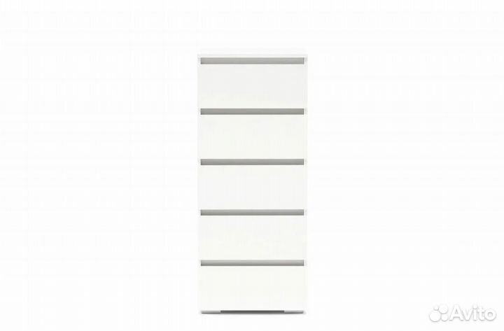 Хелен км 03 Комод 502 5 ящиков 50см белый