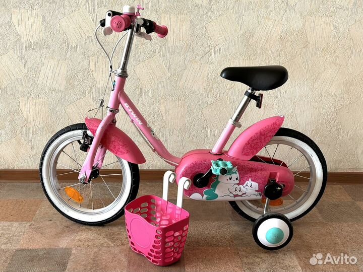 Детский велосипед B’twin 500 unicorn 14 (2019)