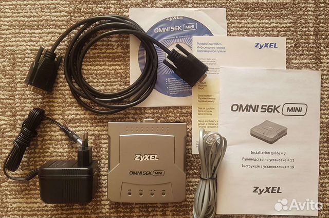 Zyxel 56k omni mini, Adsl2+ icxdsl 5633 NE