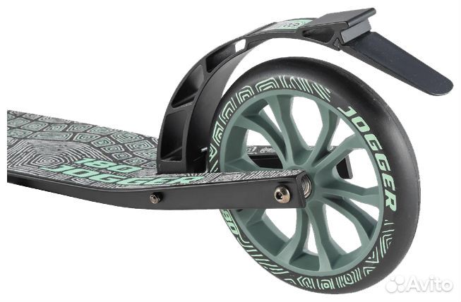 Самокат TechTeam Jogger. зеленый