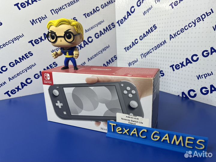 Nintendo Switch Lite Серый (Крм)