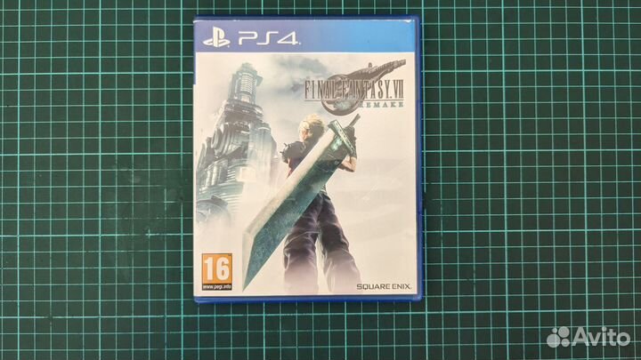 Final fantasy 7 Remake ps4 Английская обложка