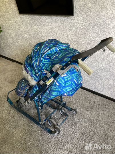 Коляска санки