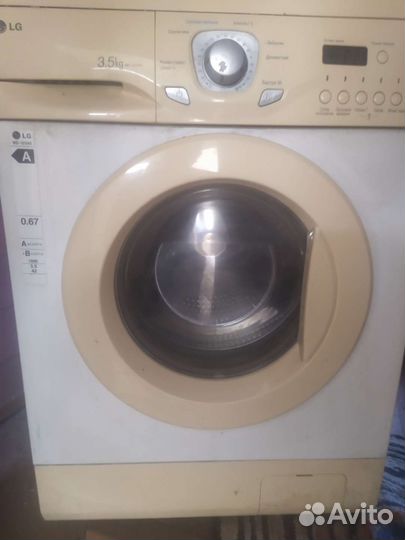 Стиральная машина бу lg3. 5 кг