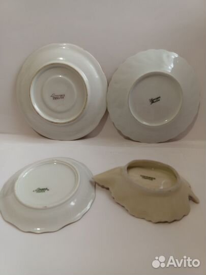 Тарелочки Лимож Япония Англия