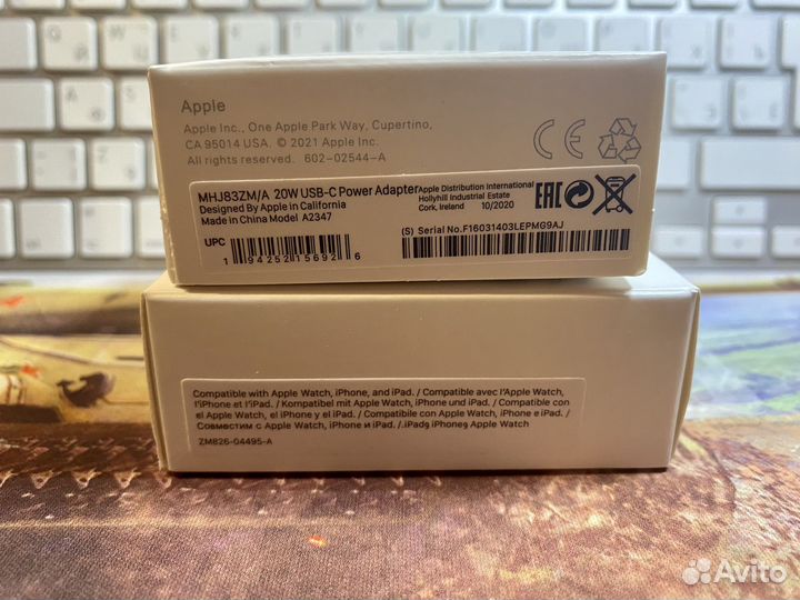 Блок питания apple 20w