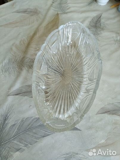 Салатник хрустальный