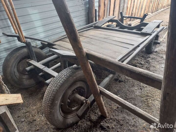 Телега для лошади