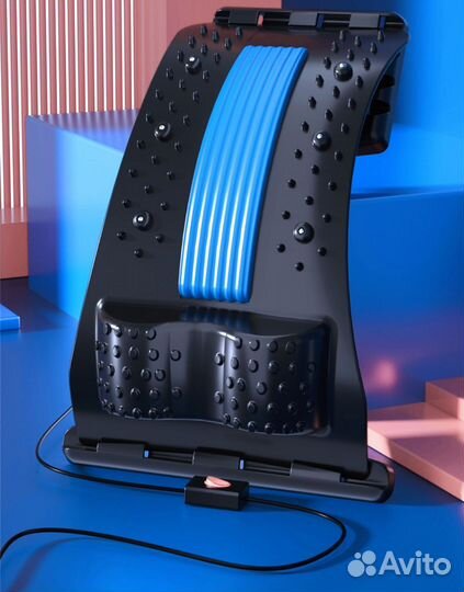 Тренажер для растяжки спины Мостик с эл. массажем