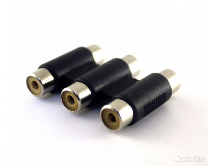 Соединитель удлинитель RCA аудио видео