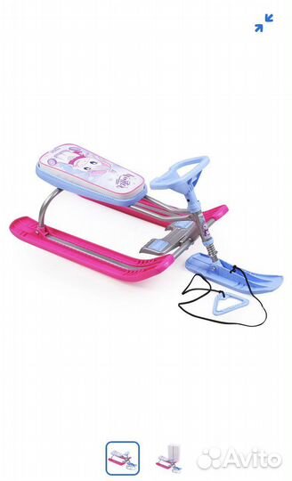 Новый Детский снегокат ника