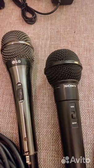 Караоке Аудио Система Про + Микрофоны Sony LG