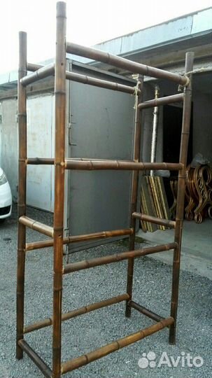 Этажерка-полка из бамбука