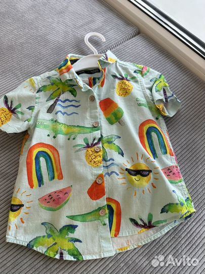 Рубашка и шорты next 92