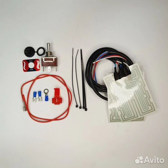 Комплект подогрева ручек руля мототехники 2 режима