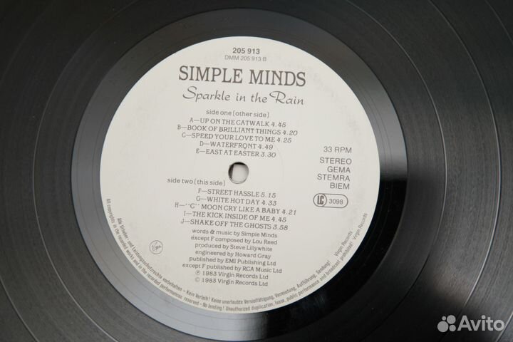 Simple Minds – Sparkle In The Rain