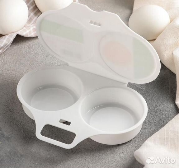 Контейнер для приготовления яиц в микроволновке