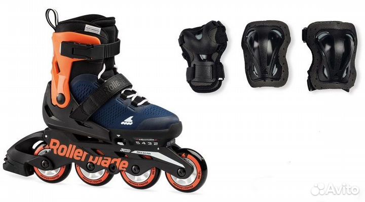 Коньки роликовые Rollerblade Microblade Combo 072