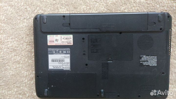 Ноутбук toshiba satellite c650