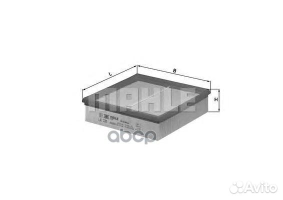 Фильтр возд.audi 100,200 5ц.90/VW polo,T2/ваз