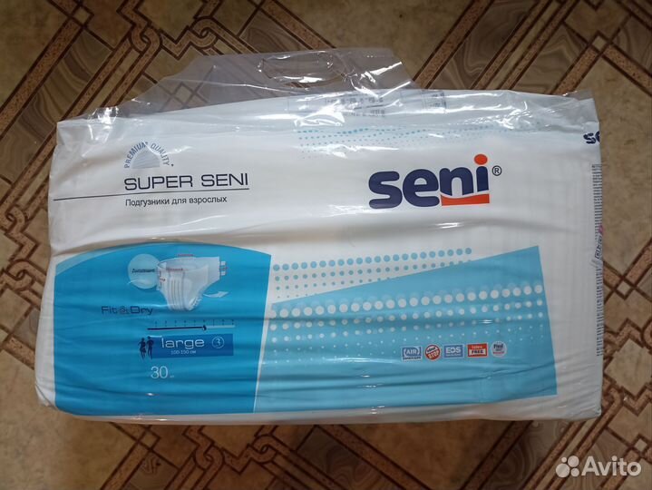 Памперсы для взрослых seni 3