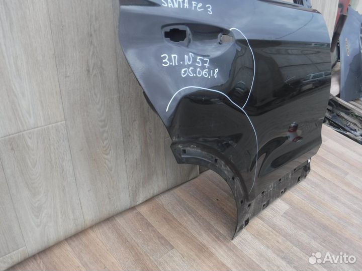 Дверь задняя правая (№57) Hyundai Santa FE 3 2015