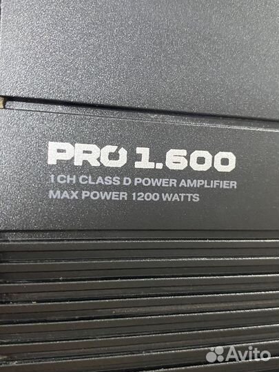 Моноблок AMP PRO 1200w