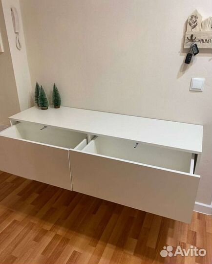 Подвесная тумба под тв