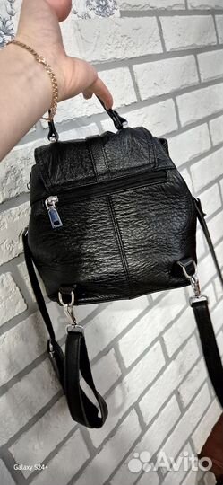 Рюкзак женский натуральная кожа бу