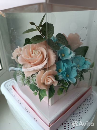 Букеты из мыла ручной работы