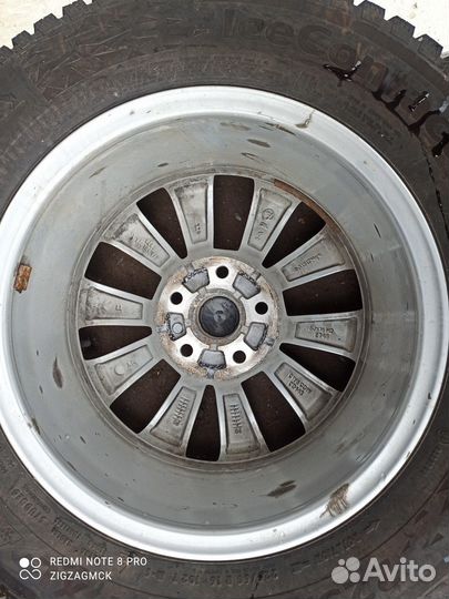 Литой диск R16 (Skoda Karoq)