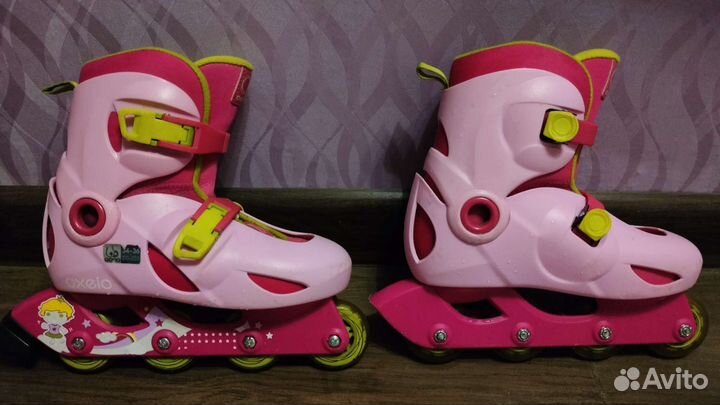 Роликовые коньки oxelo, р.34-36