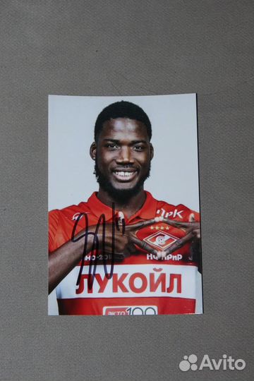 Автографы игроков Спартак Москва