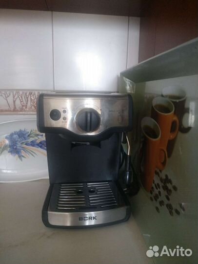 Кофемашина рожковая bork