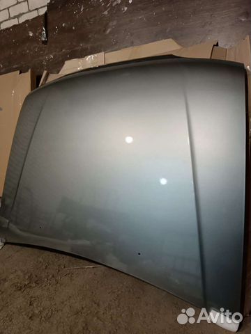 Капот ваз 2114 кварц средний серо-зеленый