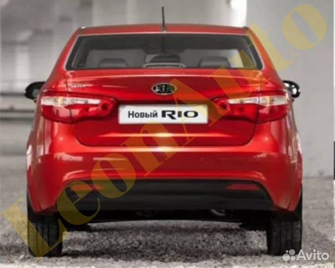 Задний бампер Kia Rio 3 2011-2017 TDY