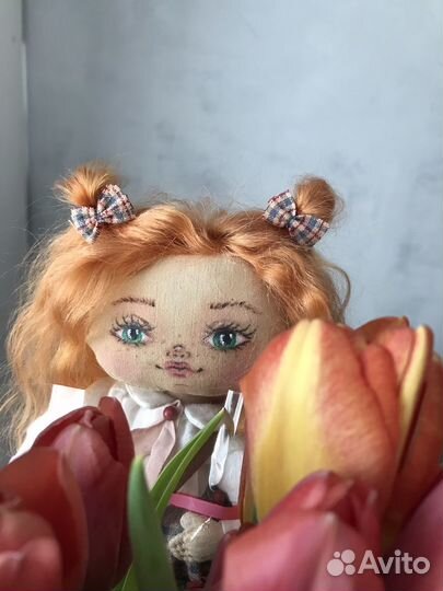 Интерьерная кукла ручной работы