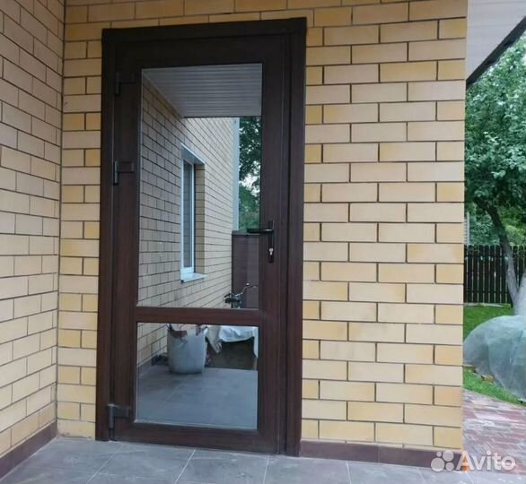 Двери пвх стеклопак.до 54мм немец. кач-во