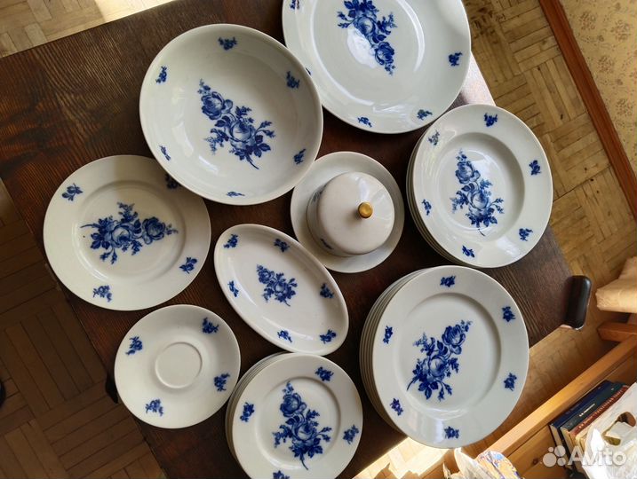 Фарфор - Сервизы, Тарелки - СССР; Чехословакия