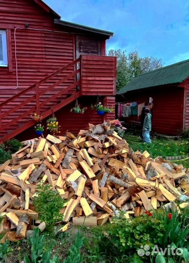Дрова любые сухие в укладку качественные