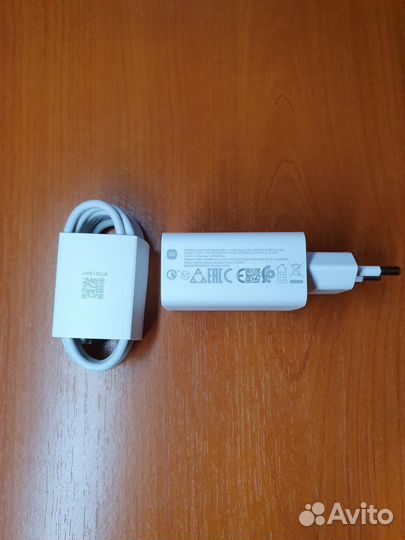 Зарядное устройство Xiaomi MDY-11-EP 22.5W, кабель