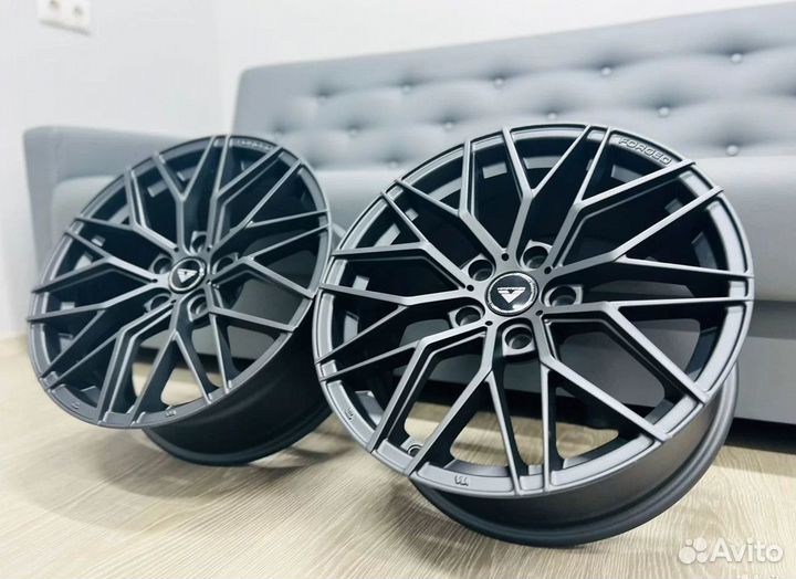 Диски VFF107 Carbon+Gray R17 5*114.3 на Mazda Kia