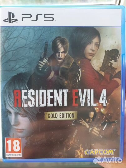 Resident evil 4 remake ps5 диск