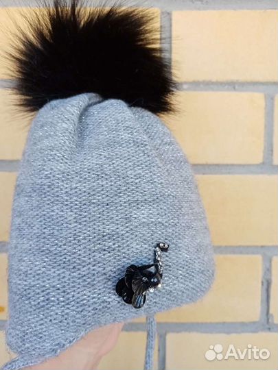 Шапка зимняя для девочки