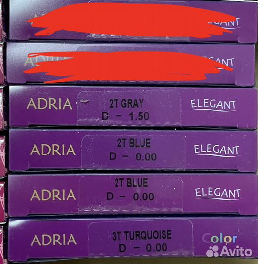 Контактные линзы Adria