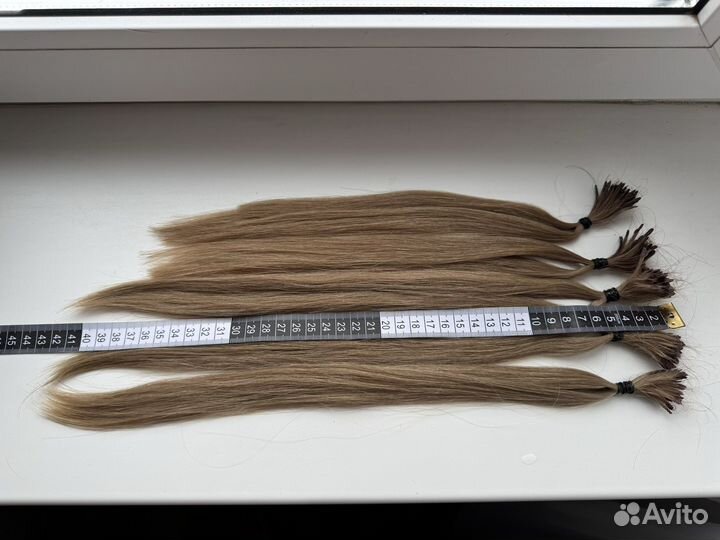 Волосы премиум для наращивания бу