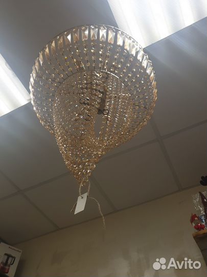 Люстра хрустальная