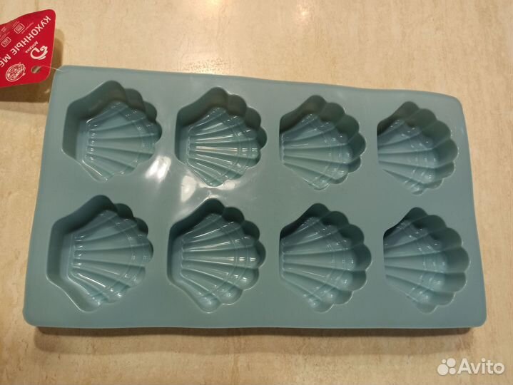Силиконовые формы для выпечки и мусовых, мадленов