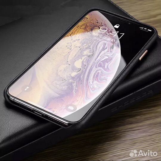 Новый чехол из натуральной кожи для iPhone XR