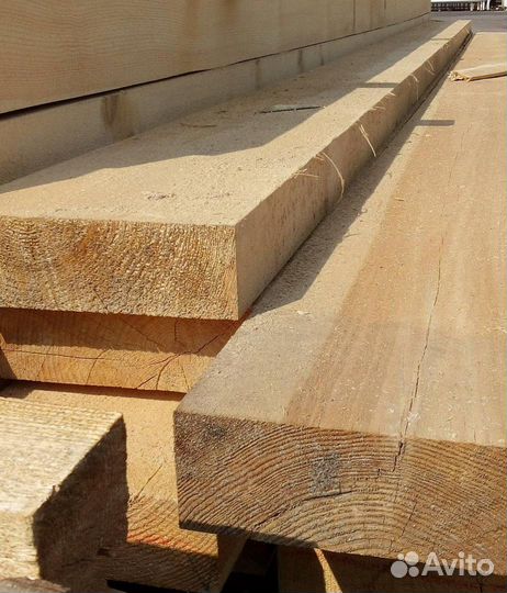 Доска обрезная из лиственницы 40х150мм х6м,доставк